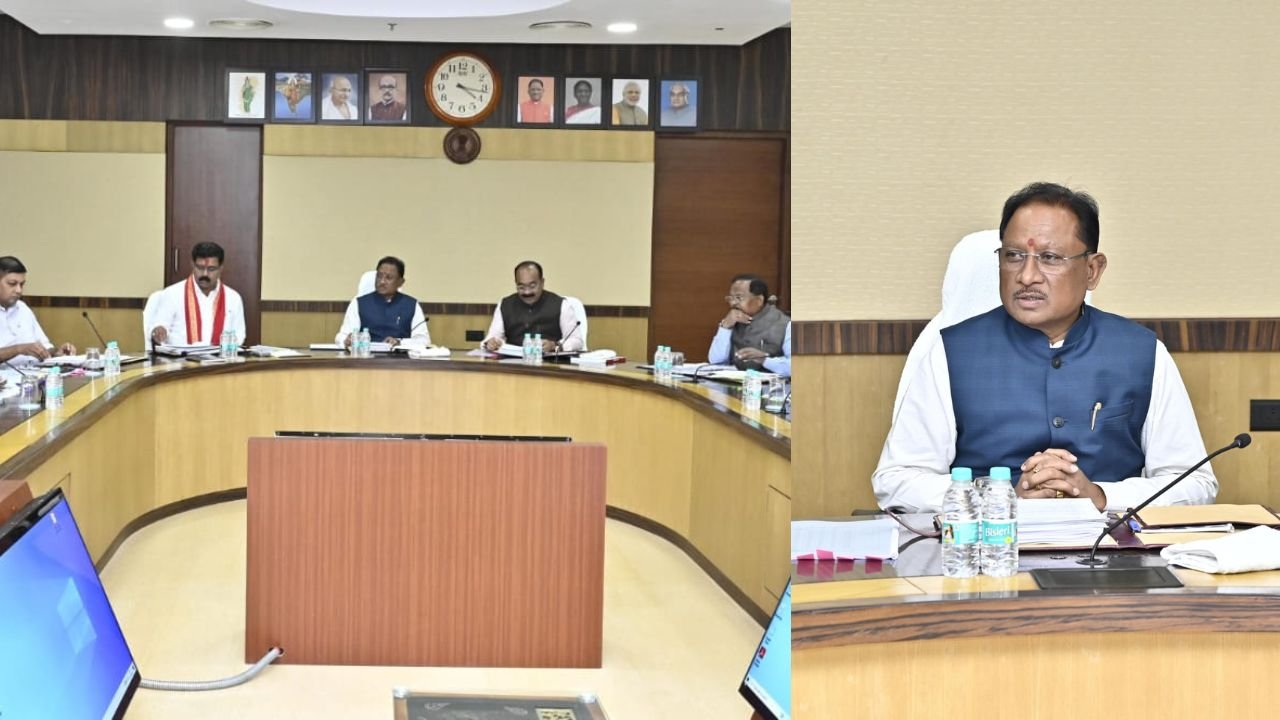 Vishnudev Sai cabinet meeting: साय कैबिनेट की बैठक शुरू, बजट से पहले होने वाली बैठक में कई अहम मुद्दों पर चर्चा...