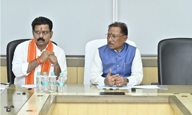 CG News Chief Minister Sai took a review meeting of Home Department