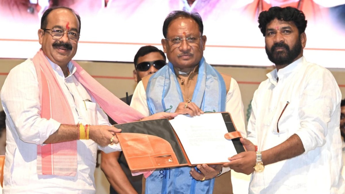 CG News: तेलघानी विकास बोर्ड के नवनियुक्त अध्यक्ष जितेन्द्र साहू ने पदभार ग्रहण किया, CM साय ने कहा- साहू समाज तिलहन फसलों को बढ़ावा देगा