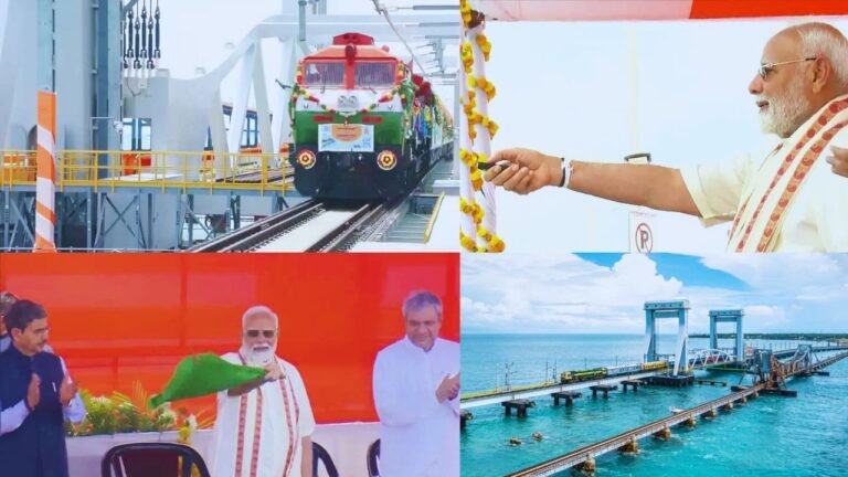 PM Modi inaugurated Pamban Bridge