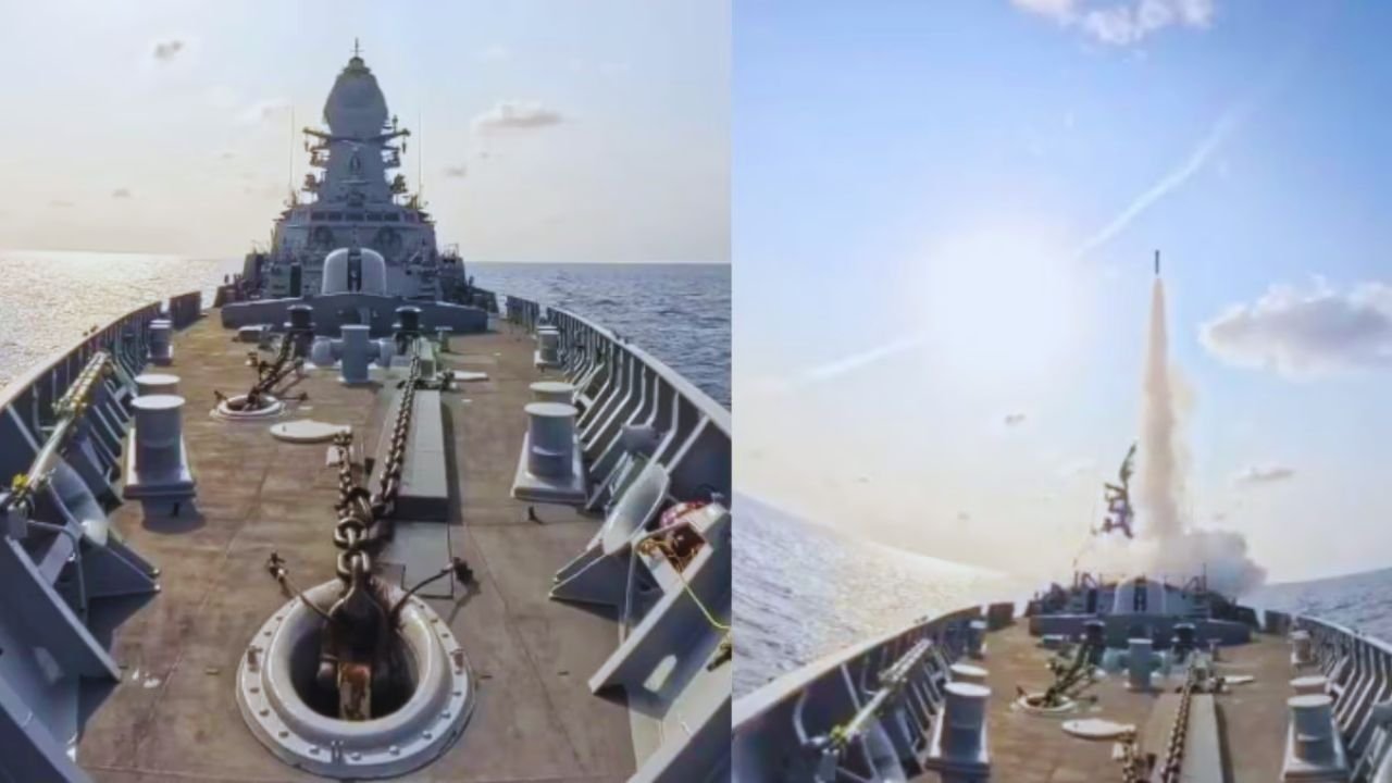 Missile Destroyer INS Surat