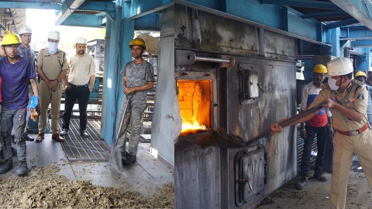 Raipur News : पुलिस की सख्त कार्रवाई, NDPS एक्ट के तहत 987 किलो गांजा नष्ट...