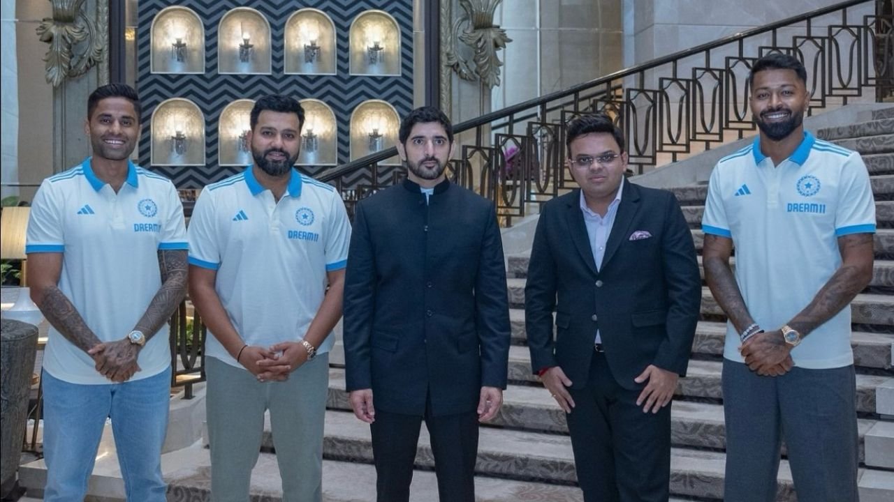 IPL छोड़कर पहुंचे दुबई, जय शाह की मौजूदगी में रोहित-सूर्या और हार्दिक ने क्राउन प्रिंस से की मुलाकात...
