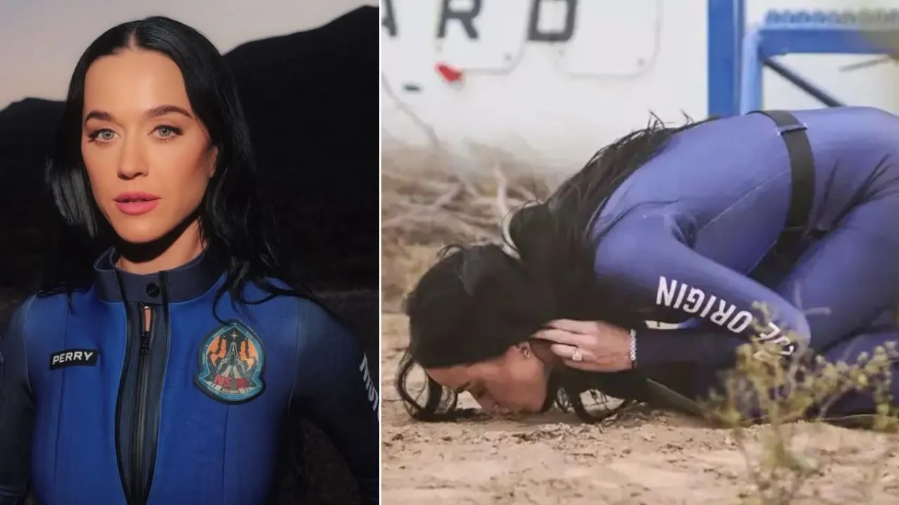Katy Perry: अंतरिक्ष से लौटते ही कैटी पेरी ने चूम ली धरती, बताया कैसा था 11 मिनट का सफर...