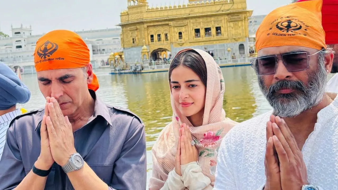 Kesari Chapter 2 : स्वर्ण मंदिर पहुंचे अक्षय कुमार और केसरी 2 की टीम, शेयर की खूबसूरत फोटोज...
