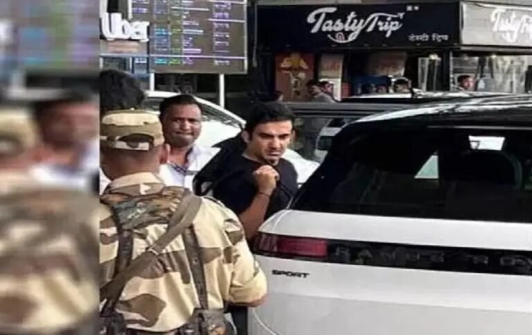 Cricketer Gautam Gambhir CG Visit