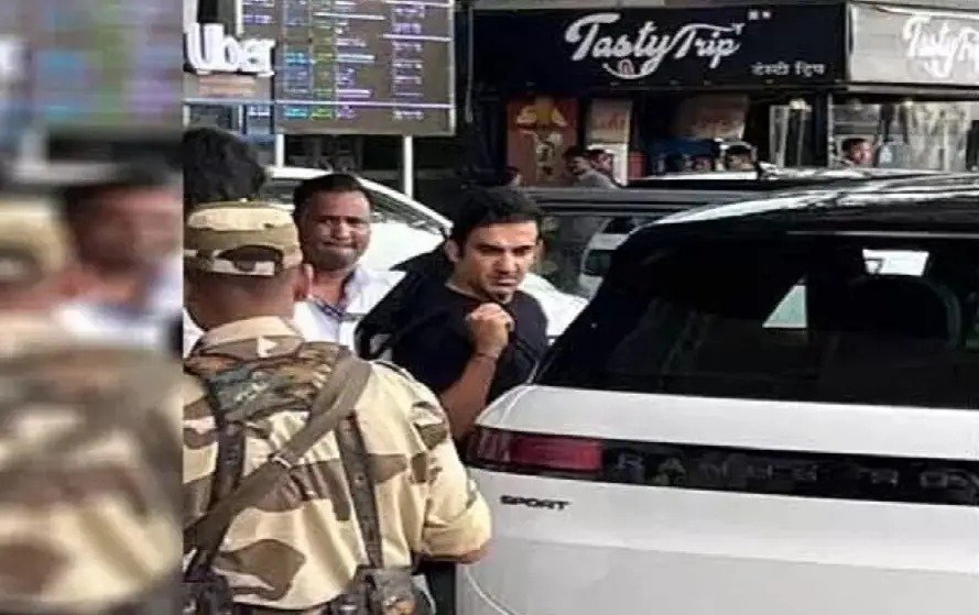 Cricketer Gautam Gambhir CG Visit