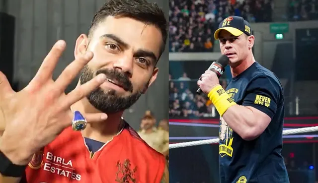 विराट कोहली के लिए WWE स्टार जॉन सीना ने किया प्‍यार भरा पोस्ट, फैंस ने दी शानदार प्रतिक्रिया...