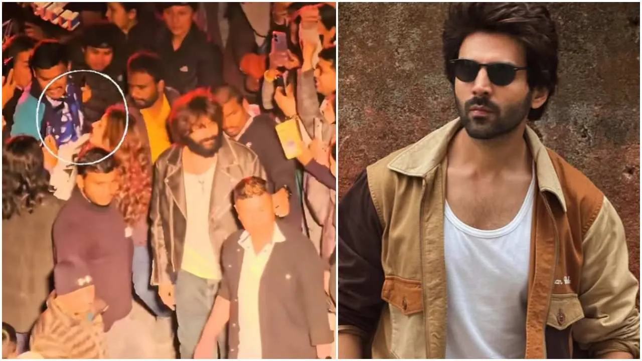 कार्तिक आर्यन और श्रीलीला का वीडियो हुआ वायरल - तू क्या एक्टर बनेगा रे...