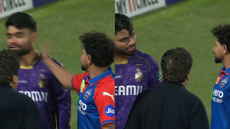 Kuldeep slaps Rinku