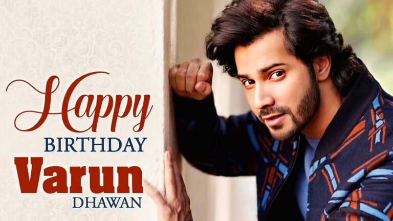 Varun Dhawan Birthday