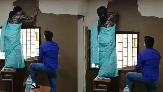 Ajab-Gajab : प्रिंसिपल ने दीवारों पर लगाया गोबर, जानें वजह...