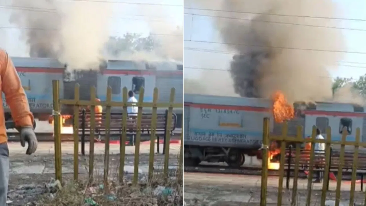 BIG Breaking: उज्जैन से गुजर रही बिलासपुर-बीकानेर एक्सप्रेस में लगी आग, रेलवे ने शुरू की जांच...