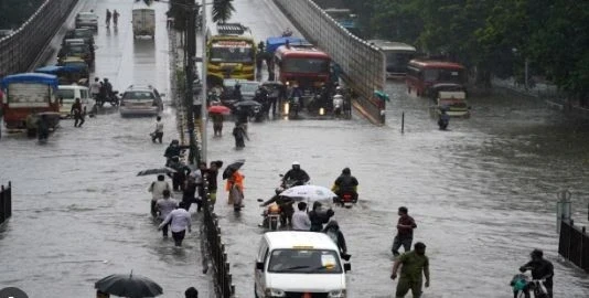 Heavy rains in Mumbai