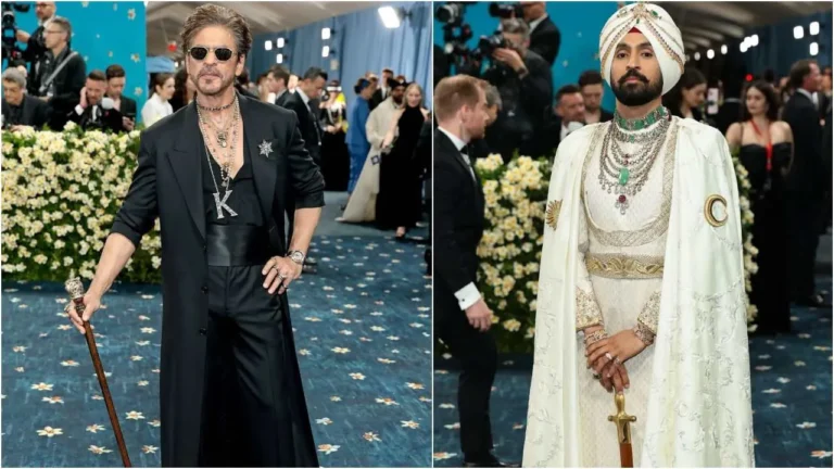 MET Gala 2025 : मेट गाला 2025 में शाहरुख का रॉयल लुक, दिलजीत की पंजाबी शान ने लूटी महफिल...