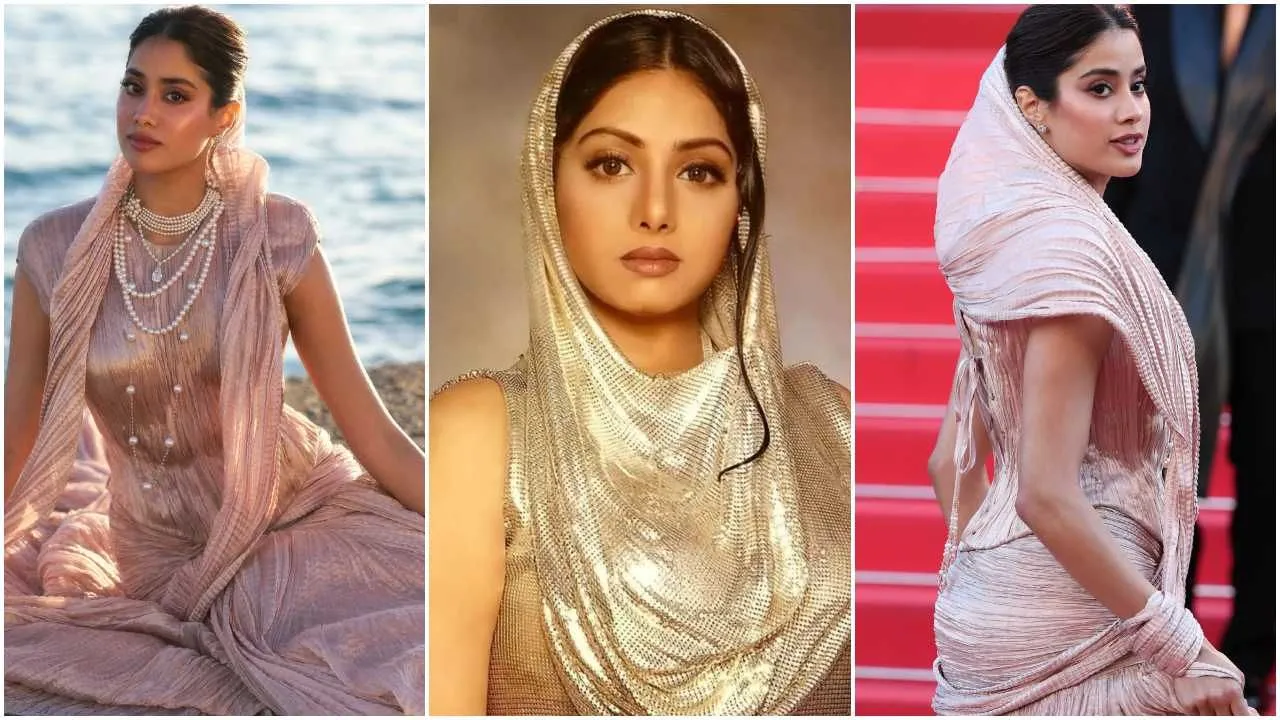 Cannes 2025: जाह्नवी कपूर का कान्स फिल्म फेस्टिवल 2025 में ग्लैमरस डेब्यू, मां श्रीदेवी के लुक को रिक्रिएट कर लूटी महफिल...