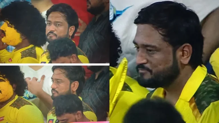 IPL 2025: धोनी का डुप्लीकेट देखकर हैरान रह गई दर्शक, सिद्धू बोले - अरे, यह तो धोनी का जुड़वां भाई....