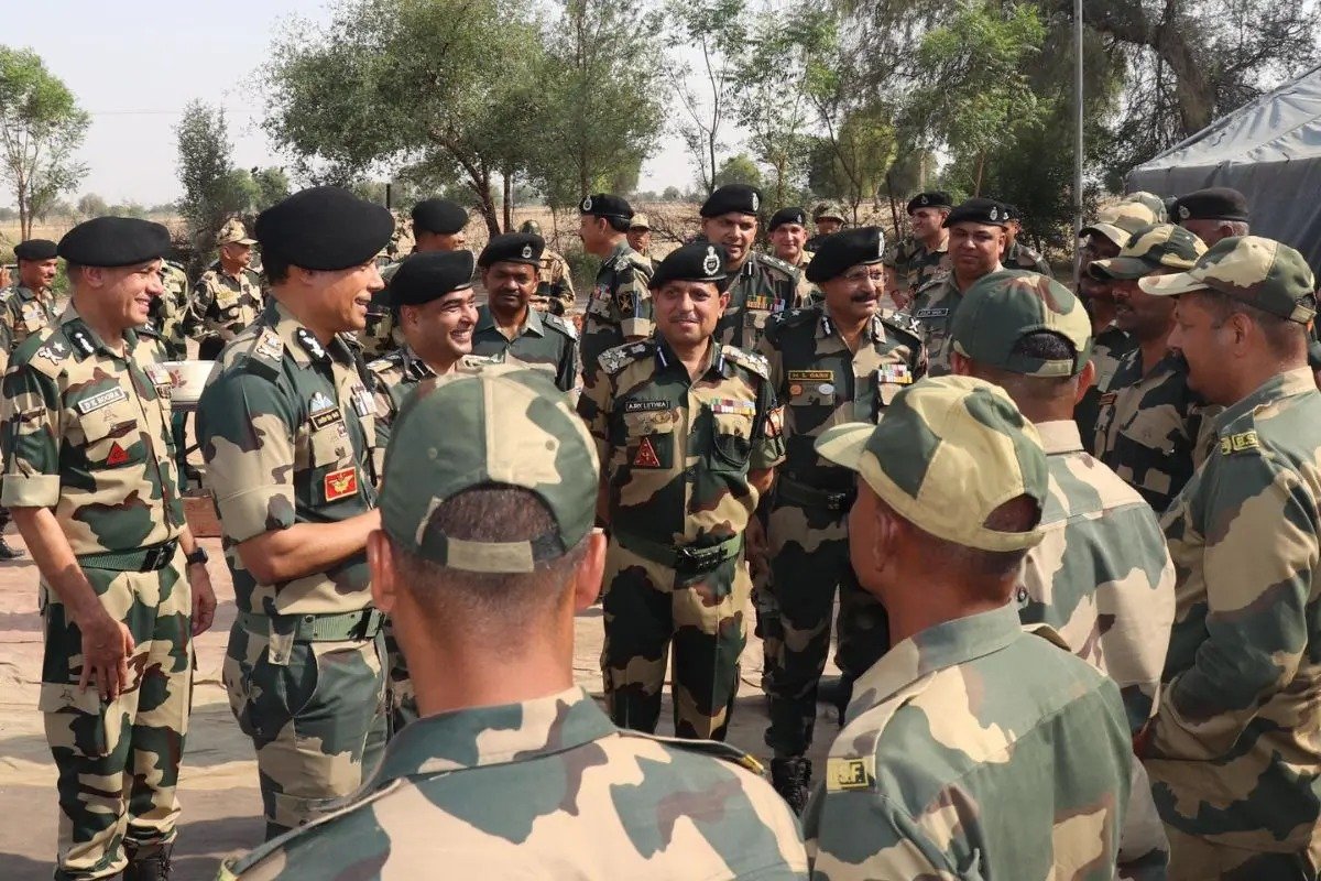 Pahalgam terror attack BSF chief reached Bikaner border amid India-Pakistan tension, inspected border posts