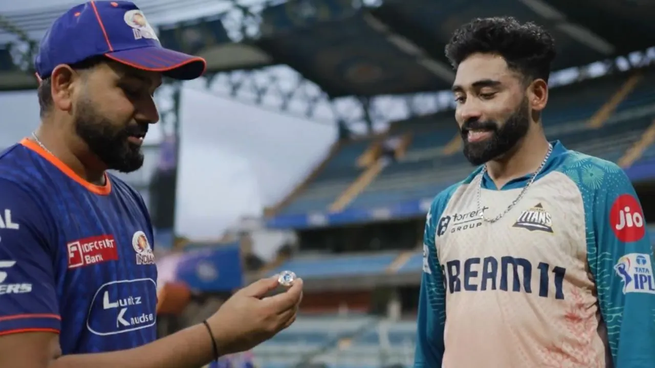 IPL 2025 : मुंबई और गुजरात के बीच टक्कर से पहले सिराज को मिला हीरे की अंगूठी का खास तोहफा, BCCI ने शेयर किया Video