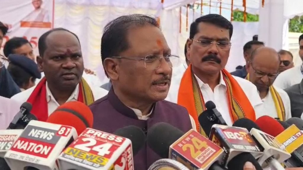 Sushasan Tihar CM Vishnudev Sai's blunt statement on PM Awas Yojana, said- If any complaint of transaction is received, collector will be suspended