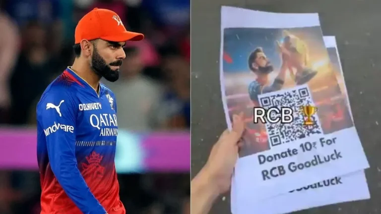 IPL 2025 : RCB के नाम पर की ठगी, विराट कोहली की फोटो से बना डाला QR, फैंस से लूटे पैसे...