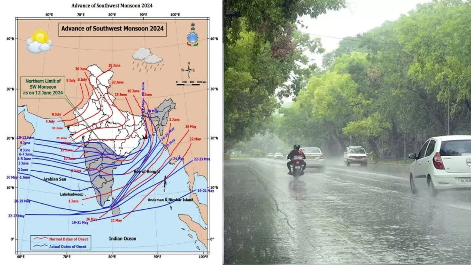 Monsoon Reached Chhattisgarh