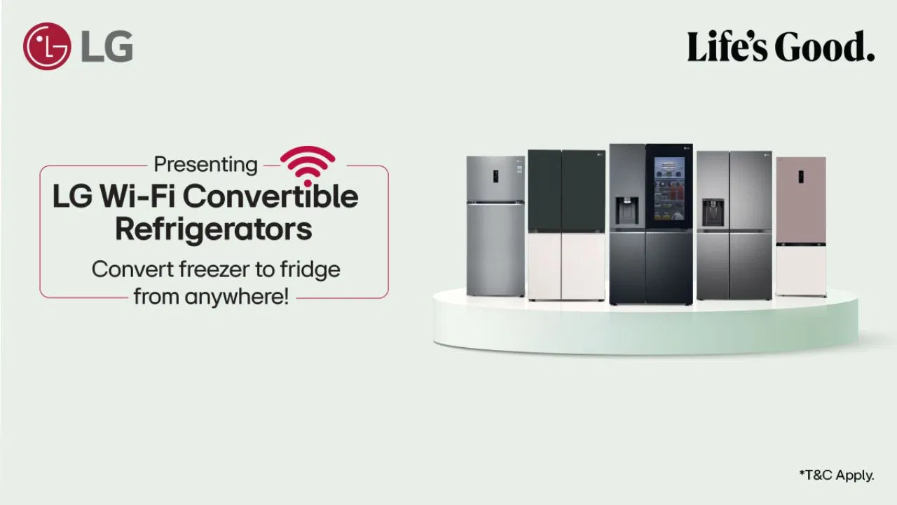 LG Wi-Fi Convertible Refrigerator LG Wi-Fi Convertible Refrigerator