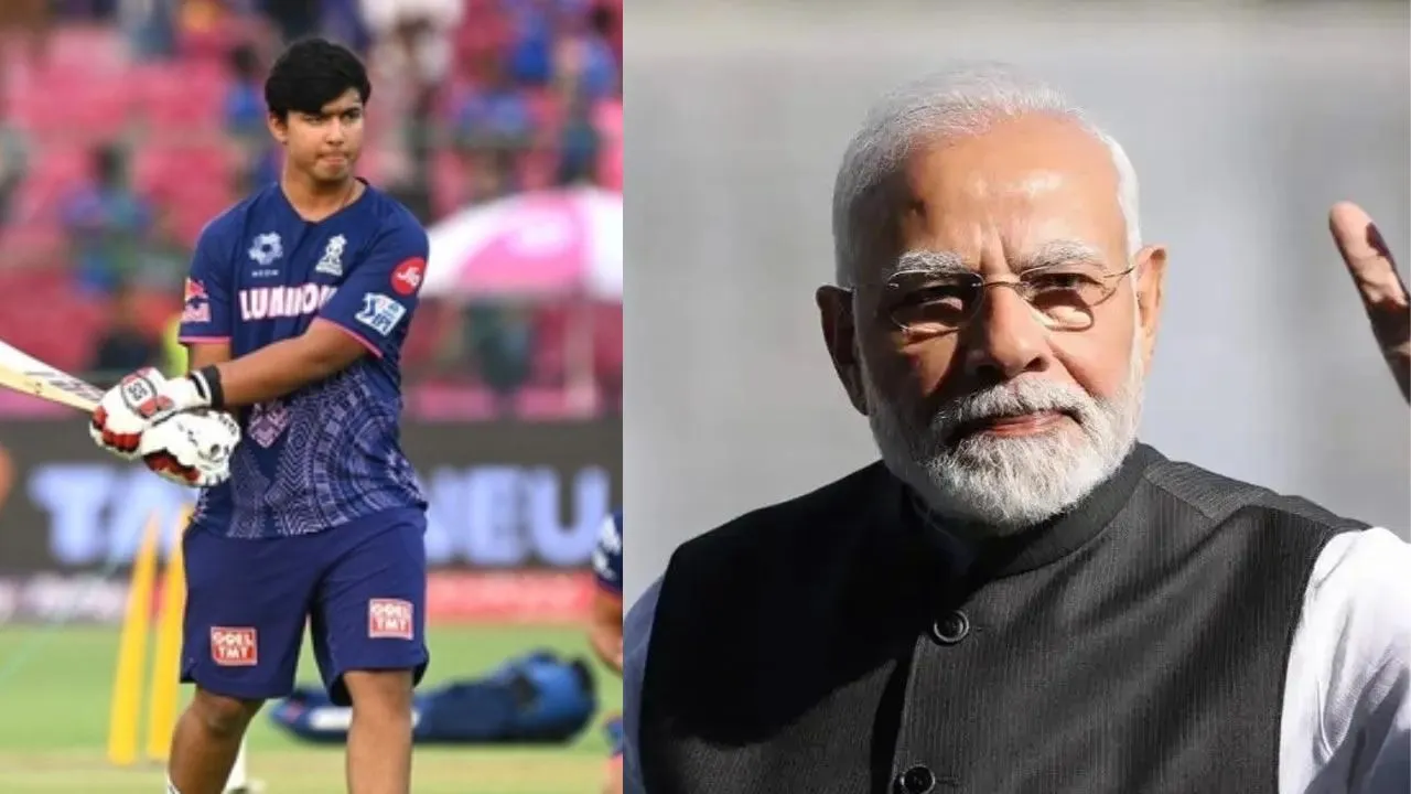 IPL 2025 : 14 साल के वैभव सूर्यवंशी ने रचा इतिहास, पीएम मोदी ने की तारीफ...