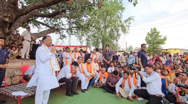 CG News : CM साय ने झुरानदी में सुनीं जनता की बातें, 5 करोड़ से अधिक के कार्यों का किया ऐलान