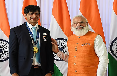 PM Modi on Neeraj