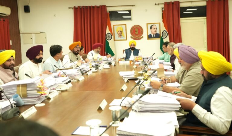 Punjab Cabinet Meeting : भारत-पाक तनाव के बीच पंजाब कैबिनेट मीटिंग, लिए गए सुरक्षा और विकास से जुड़े बड़े फैसले