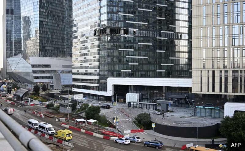 Ukraine Drone Attack on Moscow Airport