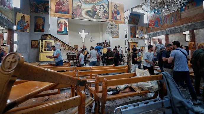 Suicide Attack in Church in Syria