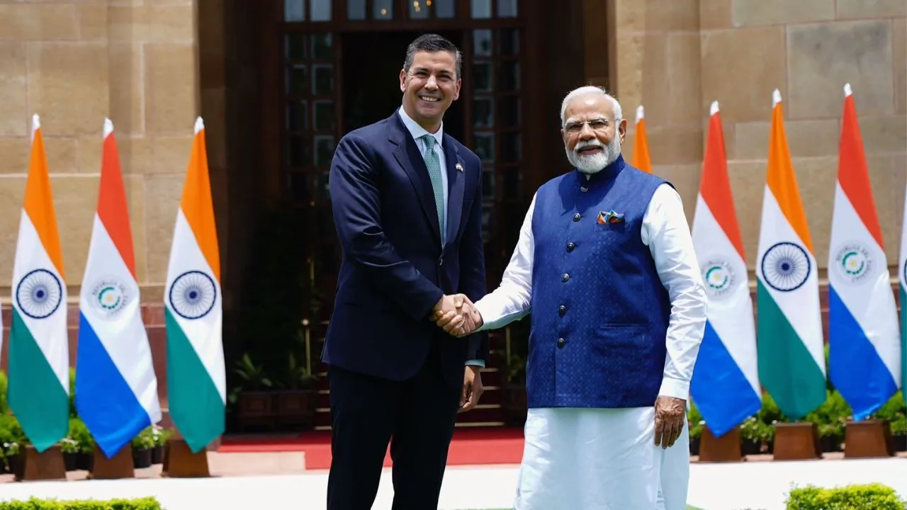 President Santiago Pena Meet PM Modi