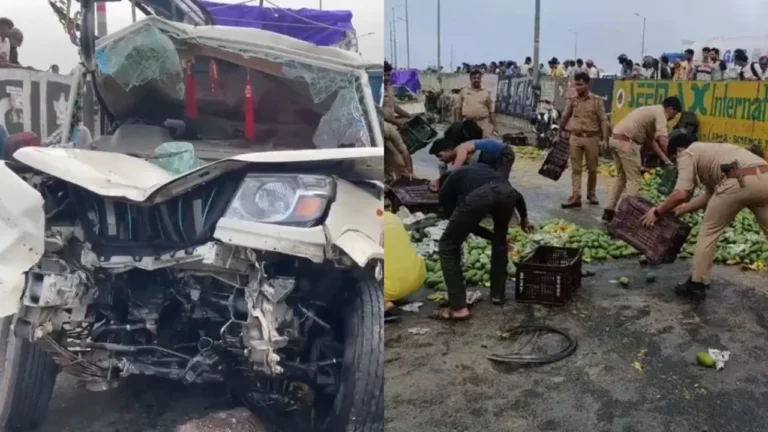 Agra Road Accident