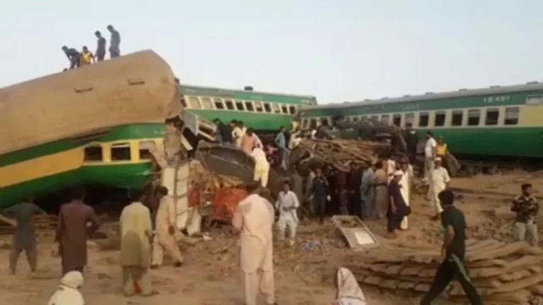Pakistan Train Accident: