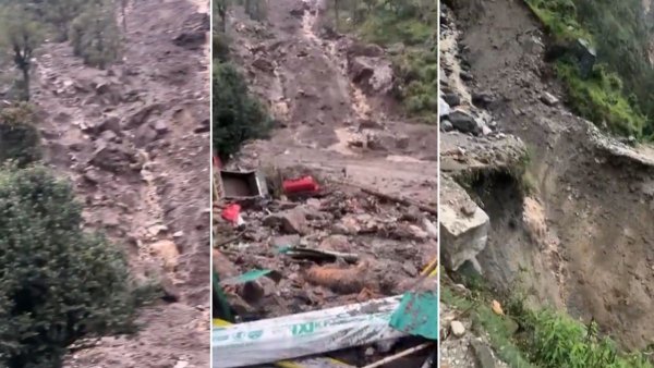Cloud burst in Uttarkashi :