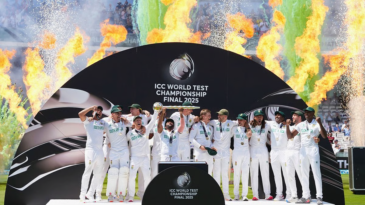 South Africa won the ICC WTC Title