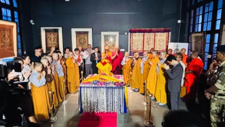 Lord Buddha Relics Return India