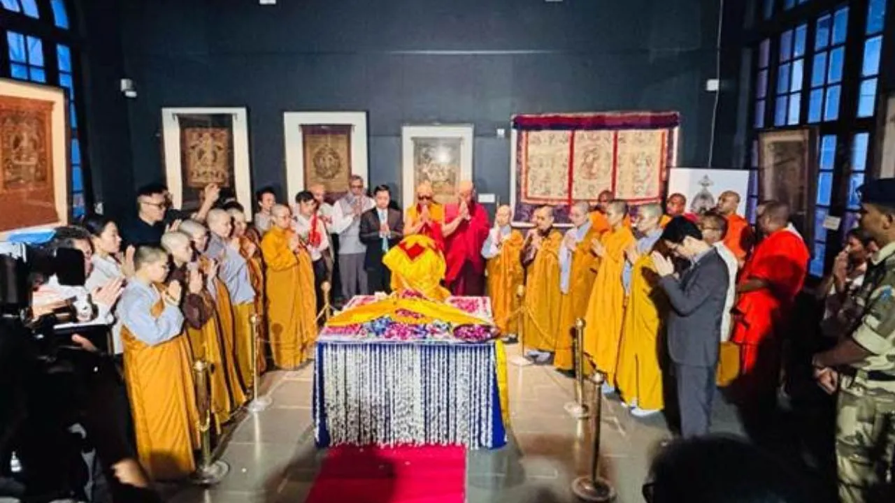 Lord Buddha Relics Return India