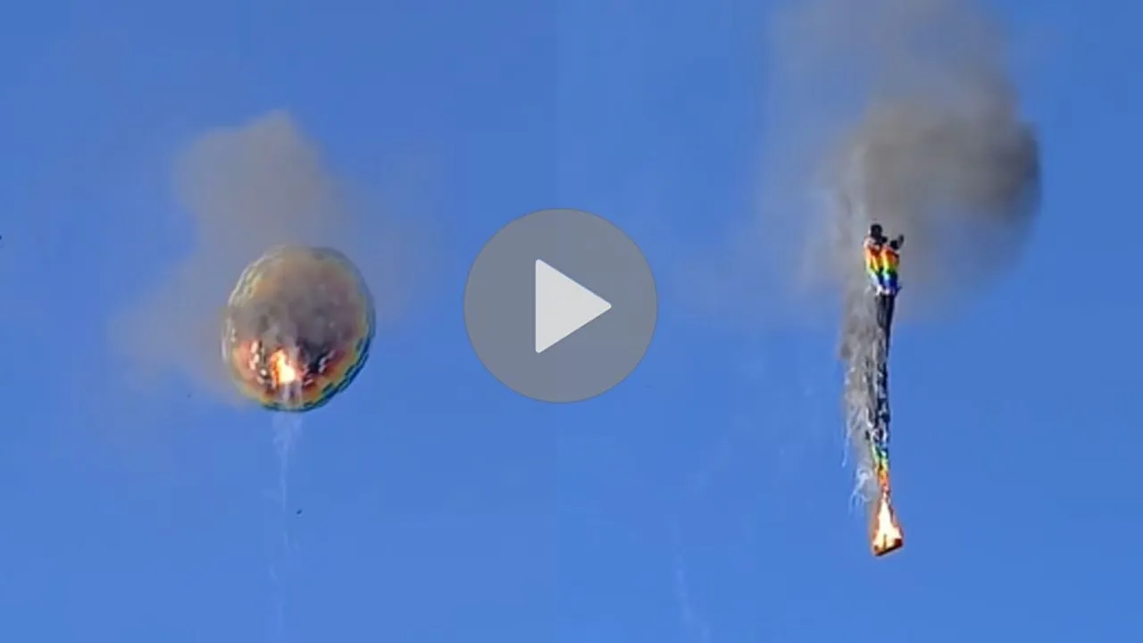 Hot air balloon accident