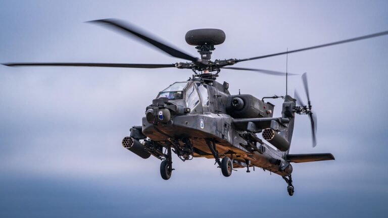 Apache AH-64E Helicopter