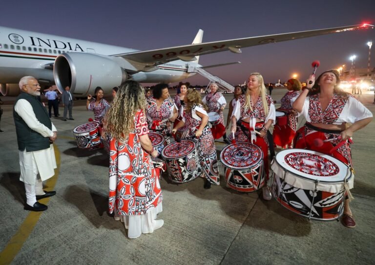PM Modi in Brasilia