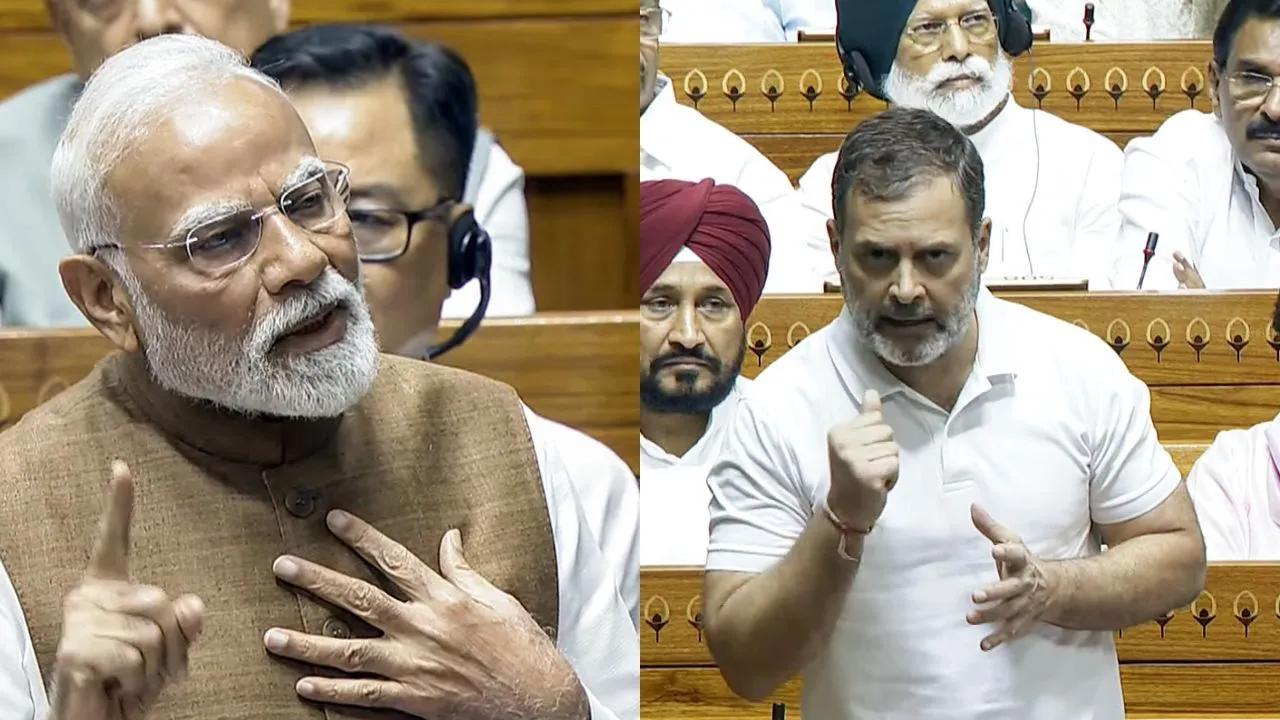 PM Modi in Parliament