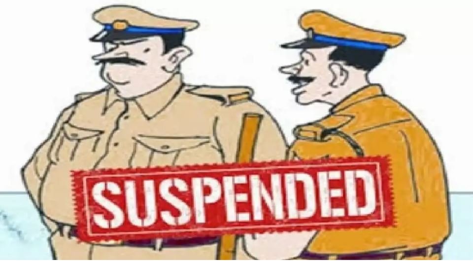 Constable Suspended