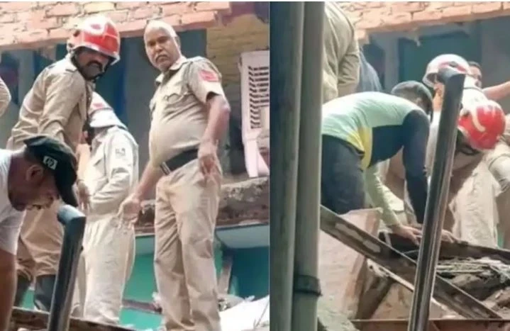 Building Collapse in Delhi