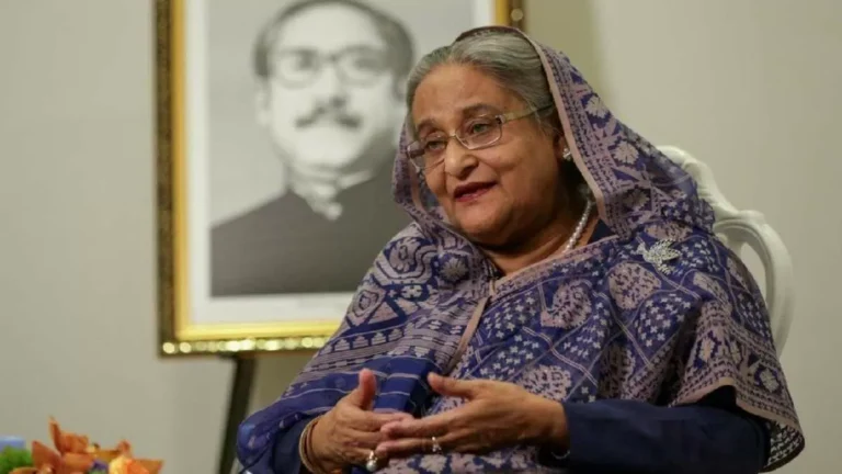 Former PM Sheikh Hasina