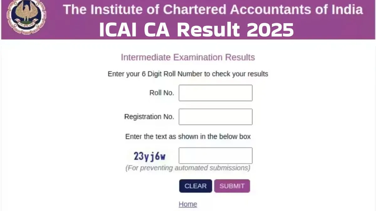 ICAI CA रिजल्ट 2025 घोषित