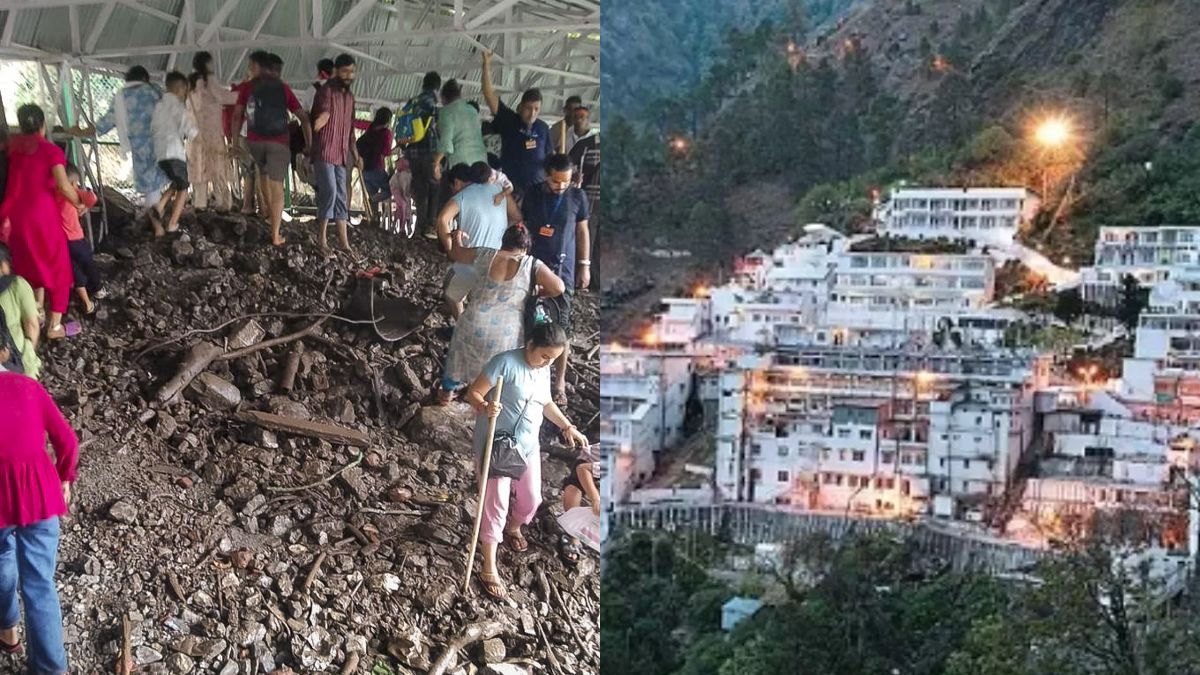 Landslide on Vaishno Devi Route