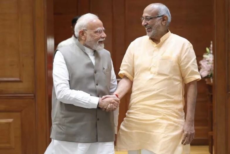 NDA candidate for post of Vice President CP Radhakrishnan reached Delhi, met PM Modi